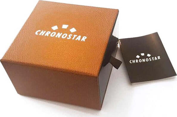 Orologio-CHRONOSTAR-uomo-Brave-tempo-pelle-nero