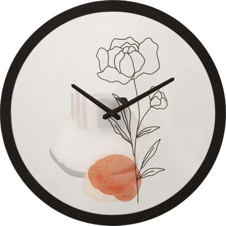 Orologio Da Muro Flower -A- Cm 40X3,5 Casa e cucina/Decorazioni per interni/Orologi/Orologi da parete Led Mall Home - Napoli, Commerciovirtuoso.it