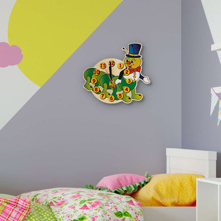 Orologio Da Parete - Bruco per Cameretta Bambini Dida