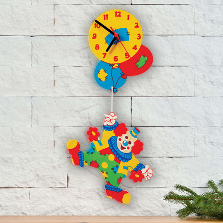 Orologio Da Parete - Clown Da Appendere per Cameretta Bambini Dida