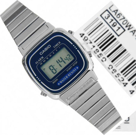 Orologio Da Polso Casio La670wa-2df Digitale Donna Acciaio Vintage Silver Moda/Uomo/Orologi/Orologi da polso Trade Shop italia - Napoli, Commerciovirtuoso.it