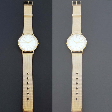 Orologio-Da-Polso-Uomo-Analogico-Quarzo-Moderno-Fashion-Casual-Colore-Oro