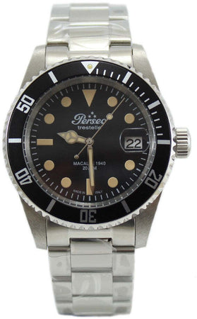 Orologio uomo automatico in acciaio Perseo Trestelle Macallè