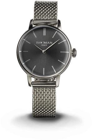 Locman 1960 lady orologio donna solo tempo acciaio
