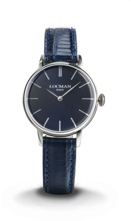 Locman 1960 lady orologio donna solo tempo blu