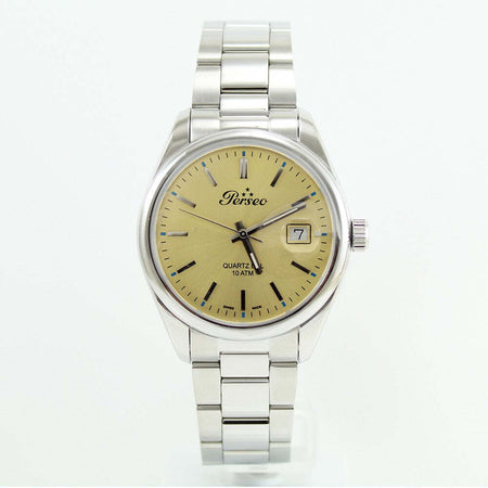 Orologio uomo Perseo Moderno quadrante champagne stile retrò 10 ATM