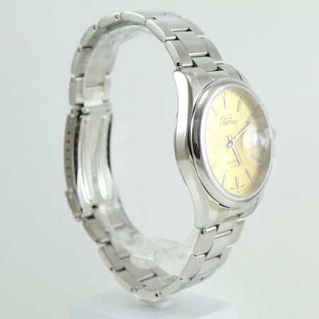 Orologio uomo Perseo Moderno quadrante champagne stile retrò 10 ATM