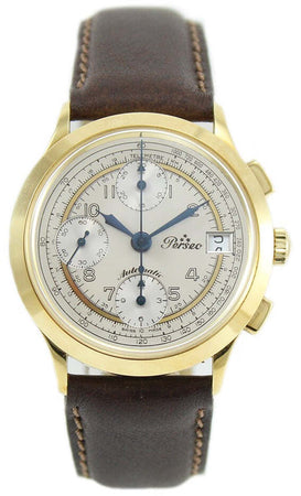 Orologio Perseo uomo cassa in oro giallo con movimento automatico Valjoux ETA 7750