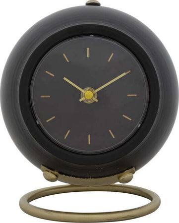 Orologio Da Tavolo Ball Nero Cm 16X13X19 Casa e cucina/Decorazioni per interni/Orologi/Orologi da tavolo Led Mall Home - Napoli, Commerciovirtuoso.it