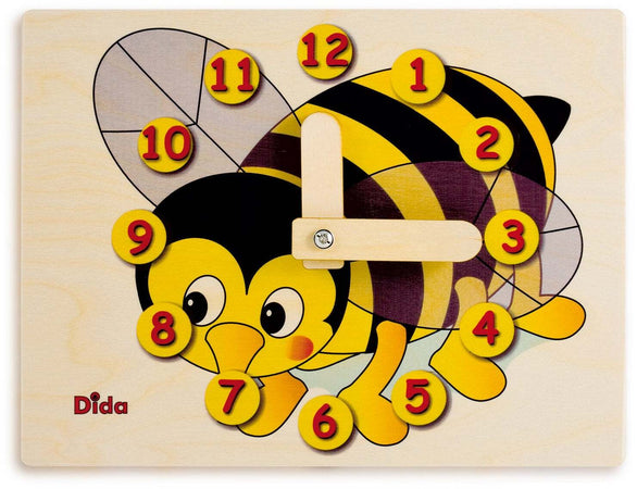 Orologio Didattico Ape Bambini per Imparare a Leggere Le Ore