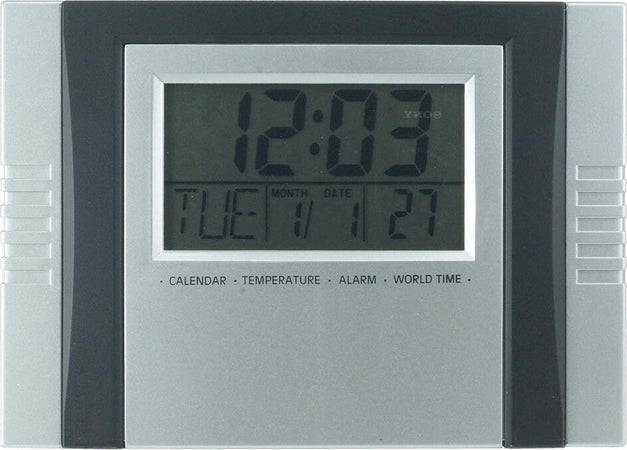 OROLOGIO DIGITALE DA PARETE DA SCRIVANIA TEMPERATURA DATARIO ALLARME CRONO 2304 Casa e cucina/Decorazioni per interni/Orologi/Orologi particolari/Stazioni meteorologiche Trade Shop italia - Napoli, Commerciovirtuoso.it