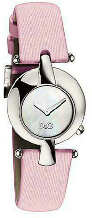 Orologio Donna Acciaio Rosa Dolce & Gabbana - DW0457 Orologio in pelle rosa Cipria idrorepellente D&G Madreperla