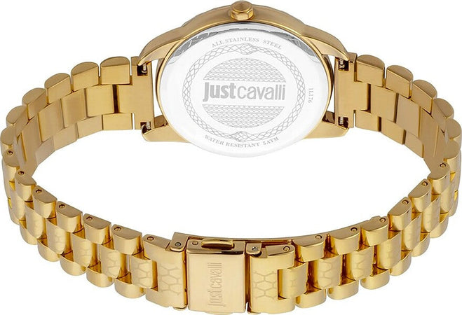 Orologio-JUST-CAVALLI-donna-Emozioni-Set-acciaio-dorato-/-verde