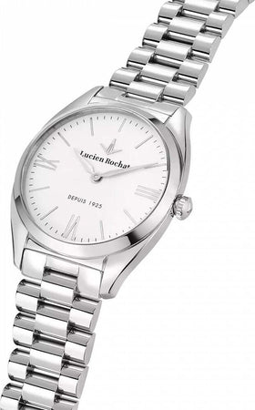 Orologio-LUCIEN-ROCHAT-donna-Mademoiselle-acciaio-/-bianco