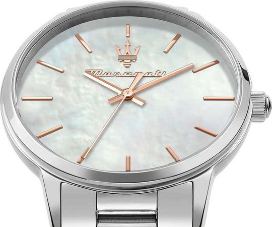 Orologio-MASERATI-donna-Royale-tempo-acciaio-/-madreperla