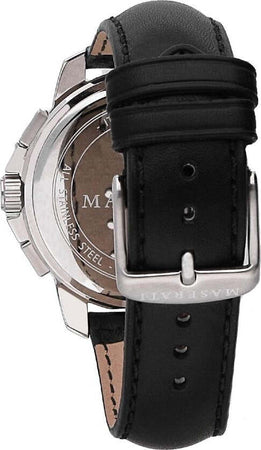 Orologio-MASERATI-uomo-Successo-cronografo-pelle-nera