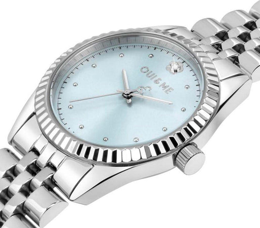 Orologio-Oui&Me-solo-tempo-donna-Coquette-acciaio-/-azzurro