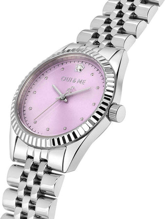 Orologio-Oui&Me-solo-tempo-donna-Coquette-acciaio-/-lilla