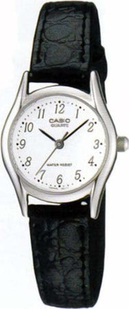Orologio-Polso-Casio-Ltp-1094e-7brdf-Analogico-Donna-Pelle-Data-Quad-Bian