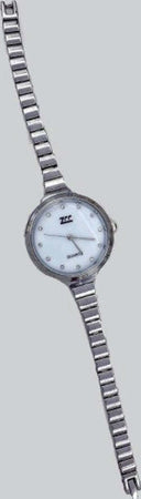 Orologio-Polso-Zcc-Donna-Analogico-Quarzo-Acciaio-Moderno-Fashion-Silver-Bianco