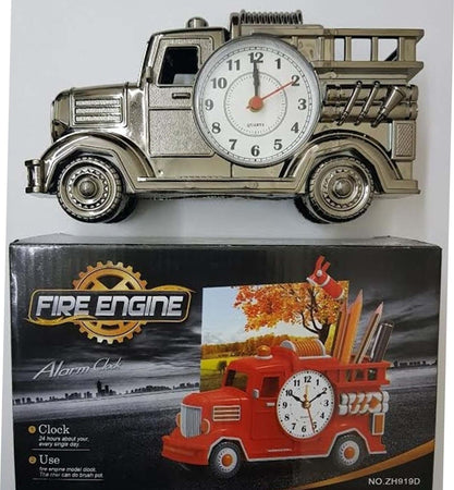 OROLOGIO SVEGLIA TAVOLO FORMA POMPIERI PORTAPENNE ANALOGICA ALLARME CASA UFFICI Casa e cucina/Decorazioni per interni/Orologi/Sveglie Trade Shop italia - Napoli, Commerciovirtuoso.it
