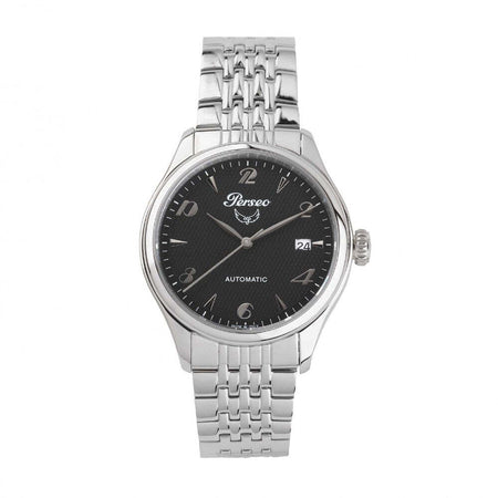 Orologio uomo Perseo automatico Ruota Alata in acciaio 39 mm
