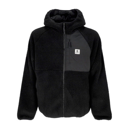 ELEMENT Orsetto Uomo Wolfe Sherpa Jacket Flint Black da uomo