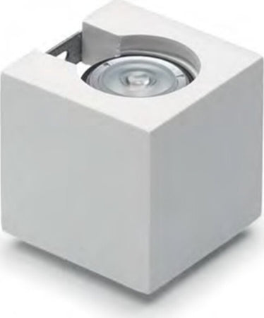 OUTLET-Applique-gesso-Belfiore-2451-GU4-D35-LED-dipingere-moderno-monoemissione