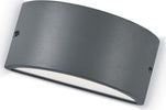 OUTLET-Applique-Ideal-Lux-REX-2-AP1-092423-E27-LED-IP44-alluminio-lampada-parete