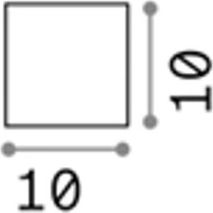 OUTLET-Applique-moderno-Ideal-Lux-RUBIK-AP1-149745-LED-IP44-biemissione-lampada-parete