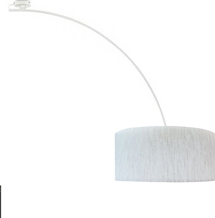 OUTLET-Plafoniera-moderna-PAN-International-ARCHER-SOS01111-LED-bianco-braccio-arco-lampada-soffitto