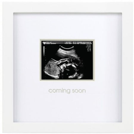 Cornice da tavolo ecografia Coming Soon Pearhead - Bianco