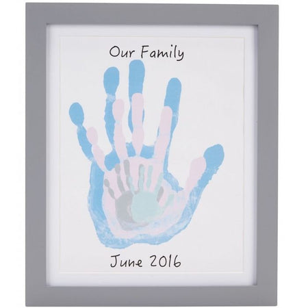 Cornice con impronte famiglia Pearhead - Grigio