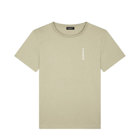 DONDUP t-shirt uomo dondup - t-shirt - beige da uomo