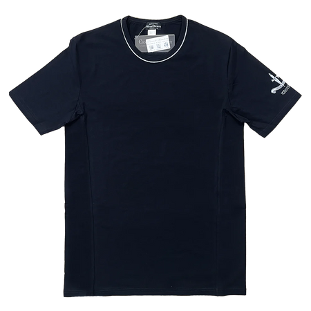 Cesare Paciotti T-Shirt in Cotone Elastico Sailor S30