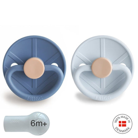 Succhietti 2Pz FRIGG Little Viking Silicone 6+