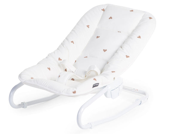 Sdraietta Childhome Alluminio Jersey Cuori
