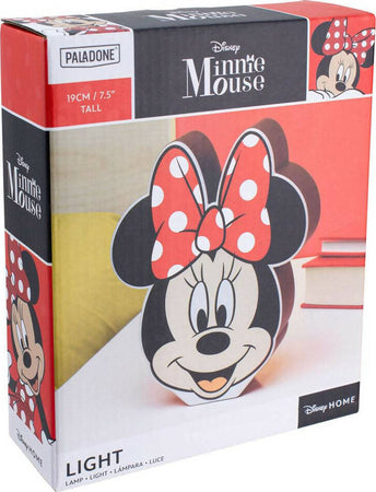 Paladone Lampada Minnie per Bambini Da Tavolo 19x15x5 Cm Illuminazione/Illuminazione per interni/Illuminazione per bambini/Luci notturne per bambini Cartoleria Deja Vu - Crotone, Commerciovirtuoso.it