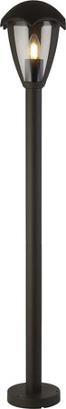 Paletto-Campanula-Alluminio-Grigio-Policarbonato-Trasparente-1-Luce-E27-97Cm
