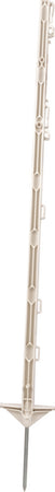 Paletto in plastica bianco con occhielli per corde e bande 156cm