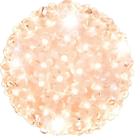 Palla decorativa luminosa con 50 led a luce fissa natalizia da Ø 12 cm Casa e cucina/Decorazioni per interni/Addobbi e decorazioni per ricorrenze/Decorazioni natalizie/Luci natalizie/Catene luminose per esterni MagiediNatale.it - Altamura, Commerciovirtuoso.it