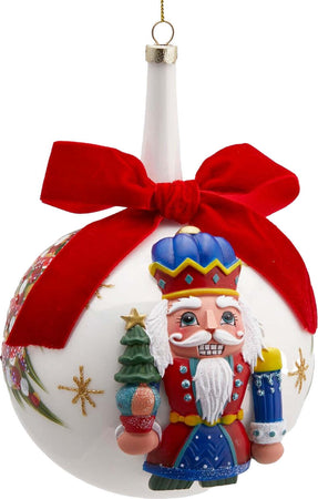 Pallina per albero di Natale in vetro con Soldatino e fiocco rosso Casa e cucina/Decorazioni per interni/Addobbi e decorazioni per ricorrenze/Decorazioni natalizie/Addobbi e decorazioni/Palle e palline MagiediNatale.it - Altamura, Commerciovirtuoso.it