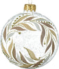 Pallina per albero di Natale in vetro decorate con ghirlanda Oro da 8 cm Casa e cucina/Decorazioni per interni/Addobbi e decorazioni per ricorrenze/Decorazioni natalizie/Addobbi e decorazioni/Palle e palline MagiediNatale.it - Altamura, Commerciovirtuoso.it