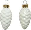 Palline a forma di pigna in vetro per albero di natale bianco, confezione da 12 pezzi Casa e cucina/Decorazioni per interni/Addobbi e decorazioni per ricorrenze/Decorazioni natalizie/Addobbi e decorazioni/Palle e palline MagiediNatale.it - Altamura, Commerciovirtuoso.it