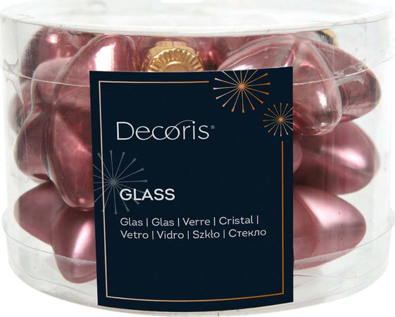 Palline a forma di stella in vetro per albero di natale rosa velluto, confezione da 12 pezzi Casa e cucina/Decorazioni per interni/Addobbi e decorazioni per ricorrenze/Decorazioni natalizie/Addobbi e decorazioni/Palle e palline MagiediNatale.it - Altamura, Commerciovirtuoso.it