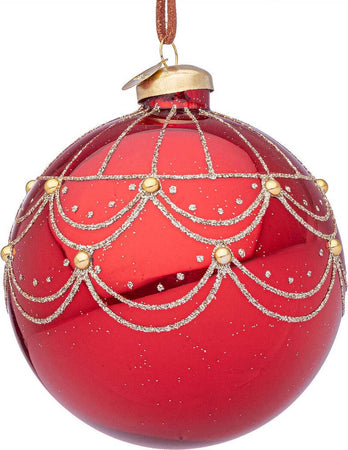 Palline natalizie per albero di natale in vetro colore rosso da 10 cm per decorazioni 4 pezzi Casa e cucina/Decorazioni per interni/Addobbi e decorazioni per ricorrenze/Decorazioni natalizie/Addobbi e decorazioni/Palle e palline MagiediNatale.it - Altamura, Commerciovirtuoso.it