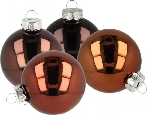 Palline per albero di Natale Bronzo e Marrone lucide, opache, glitterate da Ø 3 cm 20 sfere Casa e cucina/Decorazioni per interni/Addobbi e decorazioni per ricorrenze/Decorazioni natalizie/Addobbi e decorazioni/Palle e palline MagiediNatale.it - Altamura, Commerciovirtuoso.it