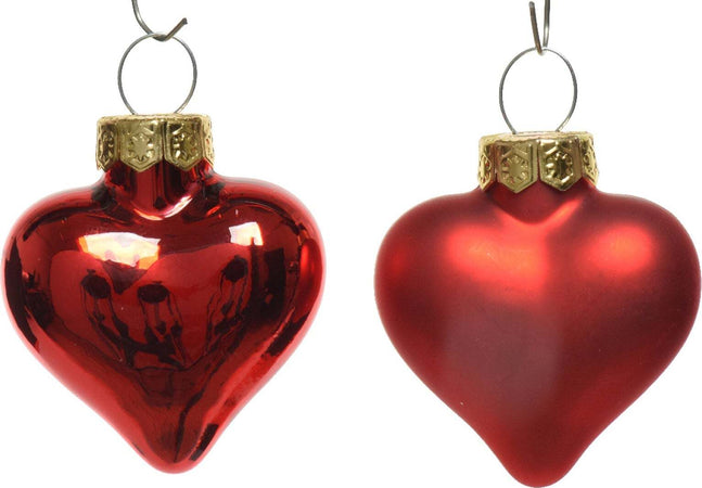 Palline per albero di natale Cuoricini in vetro color Rosso Chiaro da 4 cm, tubo da 12 pezzi Casa e cucina/Decorazioni per interni/Addobbi e decorazioni per ricorrenze/Decorazioni natalizie/Addobbi e decorazioni/Palle e palline MagiediNatale.it - Altamura, Commerciovirtuoso.it