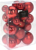 Palline per albero di Natale decorato, in Polipropilene, color Rosso, confezione da 26 Casa e cucina/Decorazioni per interni/Addobbi e decorazioni per ricorrenze/Decorazioni natalizie/Addobbi e decorazioni/Palle e palline MagiediNatale.it - Altamura, Commerciovirtuoso.it