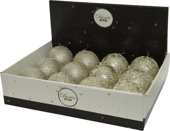 Palline per albero di Natale in foam decorate con Glitter, confezione da 12 pezzi Casa e cucina/Decorazioni per interni/Addobbi e decorazioni per ricorrenze/Decorazioni natalizie/Addobbi e decorazioni/Palle e palline MagiediNatale.it - Altamura, Commerciovirtuoso.it